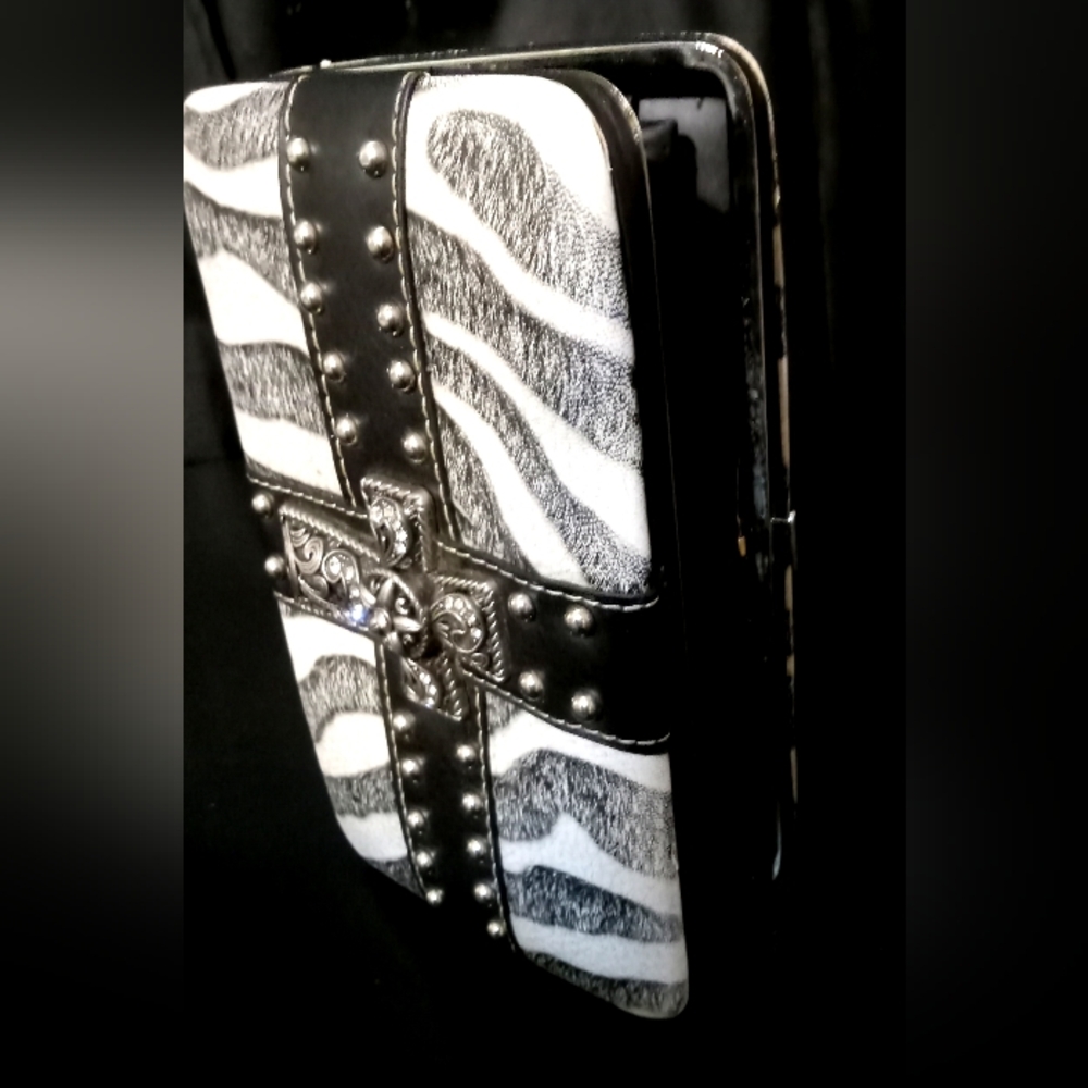 P&G clutch walet Cross with rhinestones